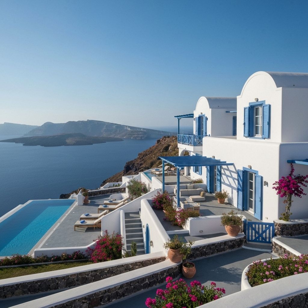 Villa in Oia, Santorini, Greece